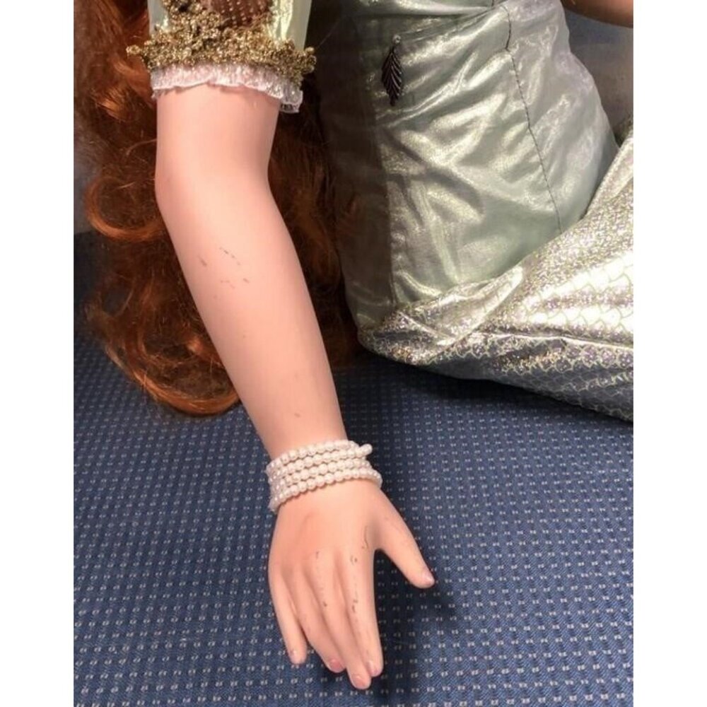Rare Life Size 62" Fantasia Mermaid Doll Florence Maranuk Showstoppers Vintage - Picture 4 of 8